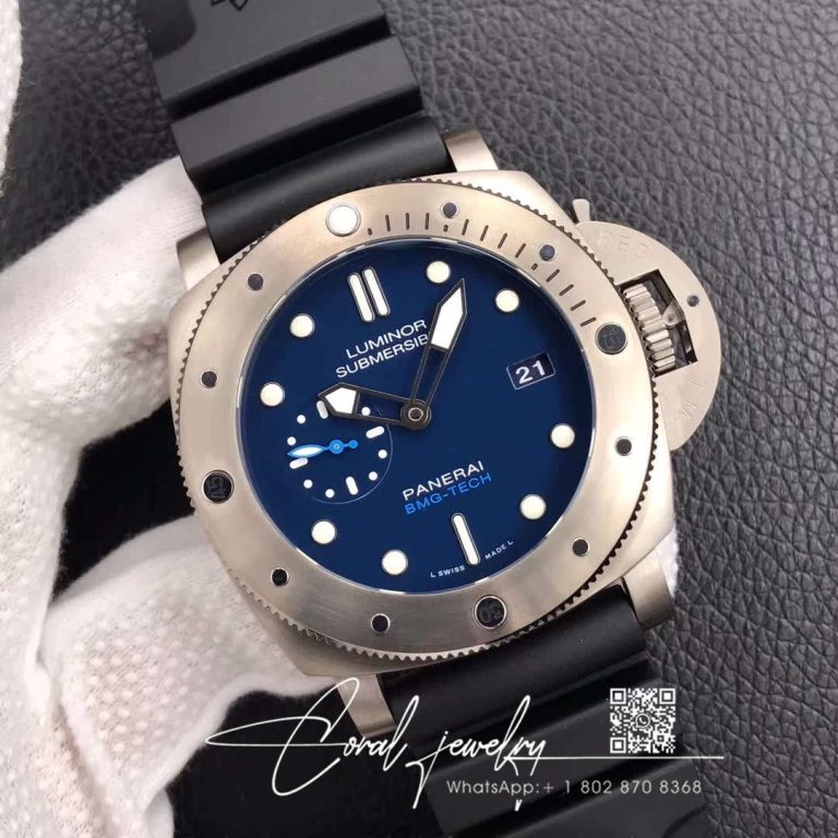 Replica Panerai Submersible Pam00692 Vs Factory Blue Dial (2)