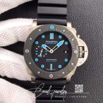 Replica Panerai Submersible Pam00799 Vs Factory Black Strap (1)