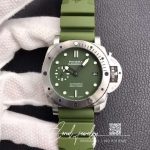 Replica Panerai Submersible Verde Militare Pam1055 Vs Factory Matte Green Dial (1)