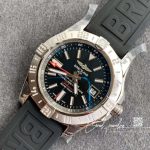 Replica Breitling Avenger Ii Gmt A3239011bc35152s Gf Factory Black Dial1 (9)