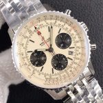 Replica Breitling Navitimer 1 B01 Ab0121211g1a1 Gf Factory Stainless Steel Strap (4)