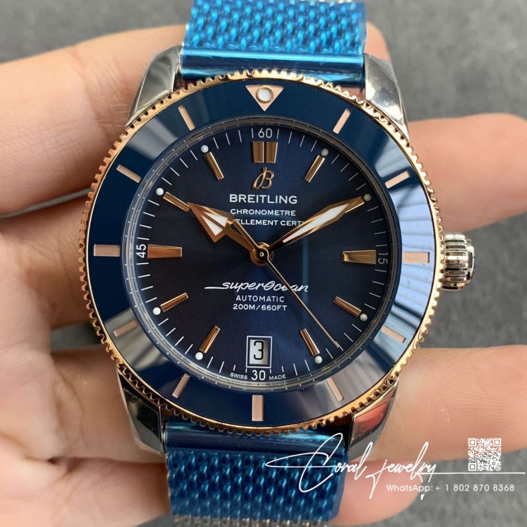 Replica Breitling Superocean Heritage Ub2010161c1a1 Gf Factory Blue Dial (1)