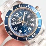 Replica Breitling Superocean Ii 44mm A17392d8c910 162a Gf Factory Blue Dial (4)