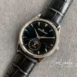 Replica Jaeger Lecoultre Master Ultra Thin Moon 1368470 Zf Factory Black Dial (9)