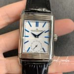 Replica Jaeger Lecoultre Reverso Flip Mg Factory Black Strap (1)