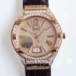 Replica Piaget Polo Mks Factory Rose Gold Case Diamond Dial (1)