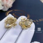 Van Cleef & Arpels Vintage Alhambra Limited Edition Earrings Yellow Gold Onyx Vcarp2b100 (3)