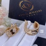 Van Cleef & Arpels Perlée Clovers Hoop Earrings Rose Gold, Diamond Vcaro2mk00 (3)