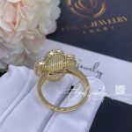 Van Cleef & Arpels Magic Alhambra Ring Yellow Gold, Mother Of Pearl Vcarf78900 (6)