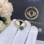 Van Cleef & Arpels Perlée Couleurs Variation Ring Yellow Gold, Malachite Vcaro5m200 (5)