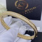 Van Cleef & Arpels Perlée Diamonds Bracelet, 1 Row, Yellow Gold, Diamond Vcarp27c00 (5)