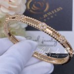 Van Cleef & Arpels Perlée Sweet Clovers Bracelet, Rose Gold, Diamond Vcarp6x200 (2)