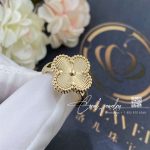 Van Cleef & Arpels Vintage Alhambra Ring Yellow Gold Vcarp6i300 (3)