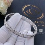 Van Cleef & Arpels Perlée Signature Bracelet, White Gold Vcarp3k800 (5)