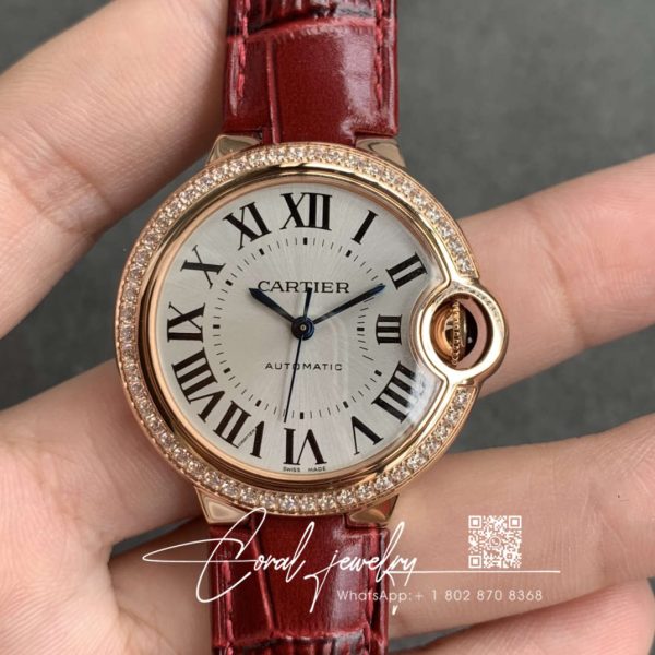 Replica Ballon Bleu De Cartier 42mm We9007z3 Af Factory Yellow Gold Diamond Bezel (10)