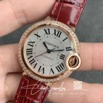 Replica Ballon Bleu De Cartier 42mm We9007z3 Af Factory Yellow Gold Diamond Bezel (12)