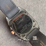 Replica Cartier De Santos 100th Anniversary W2020009 Rb Factory 18k Rose Gold Black Dial (8)