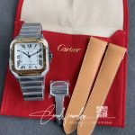 Replica Cartier De Santos W2sa0006 Bv Factory White Dial (9)