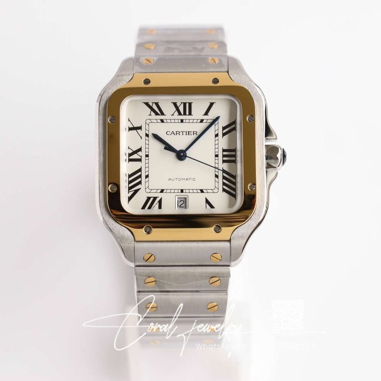 Replica Cartier De Santos W2sa0006 V6 Factory White Dial (1)