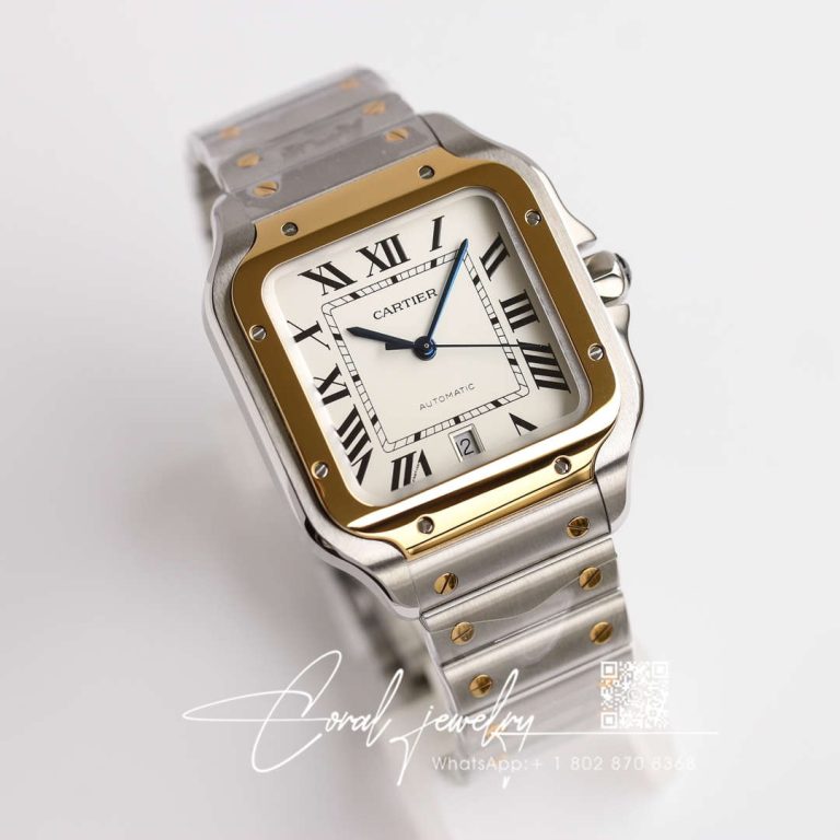 Replica Cartier De Santos W2sa0006 V6 Factory White Dial (2)