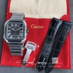 Replica Cartier Santos De Large Wssa0037 V6 Factory Gray Dial (9)