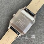 Replica Cartier Santos W2sa0012 Ladies Black Rubber Strap (8)