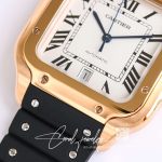 Replica Cartier Santos Wgsa0007 Gf Factory V2 White Dial (5)