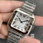 Replica Cartier Santos Wssa0029 Gf Factory Silver White Dial (3)