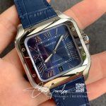 Replica Cartier Santos Wssa0030 V6 Factory Blue Strap (2)