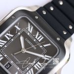 Replica Cartier Santos Wssa0037 Gf Factory V2 Black Strap (5)