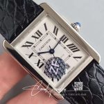 Replica Cartier Tank Solo Xl Automatic W5200027 Zf Factory White Dial (4)