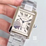 Replica Cartier Tank Solo Xl Automatic W5200028 Zf Factory White Dial (3)