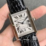 Replica Cartier Tank W5200027 Af Factory Leather Strap (2)