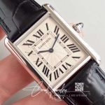 Replica Cartier Tank Wsta0028 K11 Factory Black Strap (4)