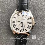 Replica Drive De Cartier Wsnm0004 Gs Factory White Dial (6)