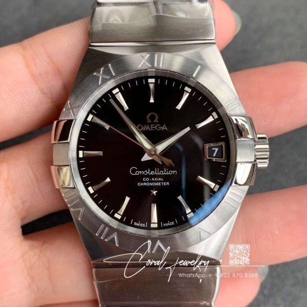 Replica Omega Constellation 123.10.38.21.01.001 Vs Factory Black Dial (1)