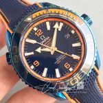 Replica Omega Seamaster 215.92.46.22.03.001 Gmt Vs Factory Blue Ceramic (4)