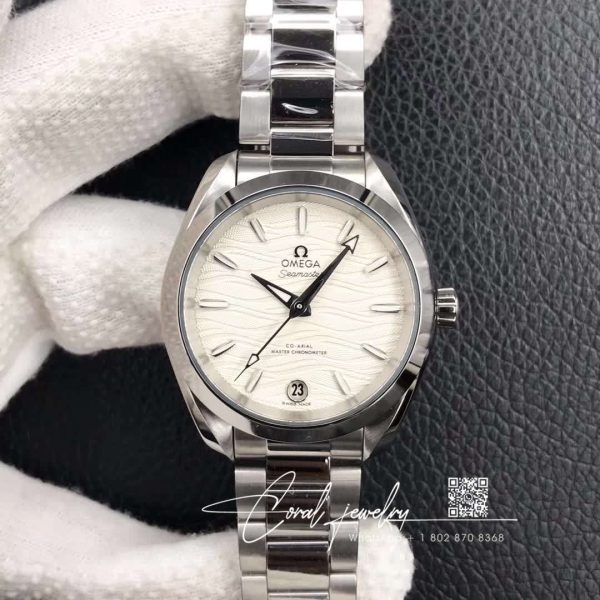 Replica Omega Seamaster 220.10.38.20.02.003 Vs Factory Aqua Terra 150m Co‑axial Master Chronometer Ladies (1)