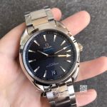 Replica Omega Seamaster 220.10.41.21.03.001 Vs Factory Blue Dial (3)