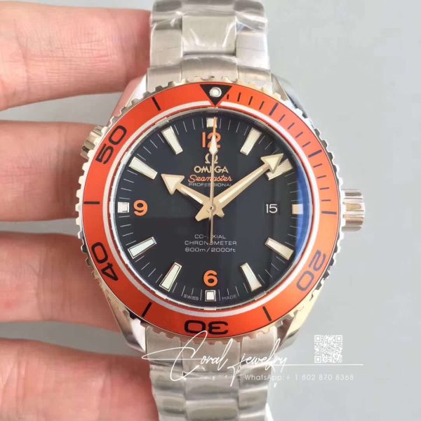 Replica Omega Seamaster 232.30.46.21.01.002 Vs Factory Stainless Steel Strap (1)