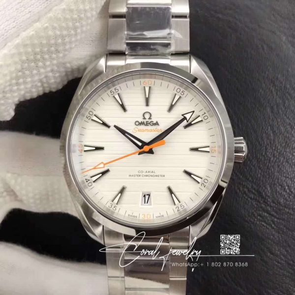 Replica Omega Seamaster Aqua Terra 150m 220.12.41.21.02.001 Vs Factory White Dial (1)