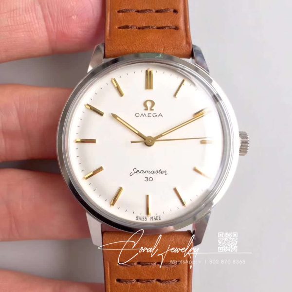 Replica Omega Seamaster Hippocampus 30 Series White Dial (1)