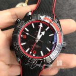 Replica omega seamaster planet ocean 215.92.46.22.01.003 vs factory black dial (3)