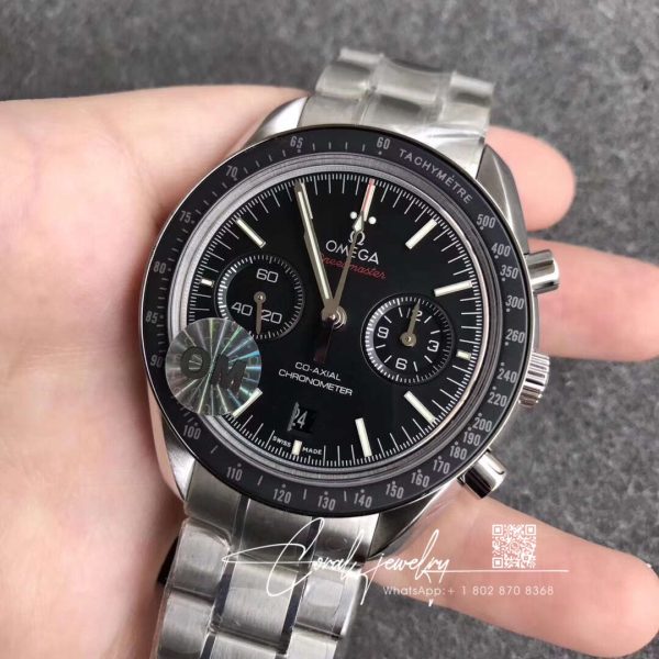 Replica omega speedmaster 311.30.42.30.01.005 om factory stainless steel strap (2)