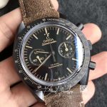 Replica Omega Speedmaster 311.92.44.51.01.006 Om Factory Brown Strap (2)