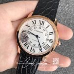 Replica Ronde De Cartier W6701009 Af Factory Leather Strap (2)