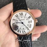 Replica Ronde De Cartier W6701009 Af Factory Leather Strap (3)