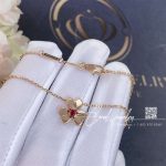 Van Cleef & Arpels Frivole Pendant, Mini Model Rose Gold, Ruby Vcarp7s800 (3)