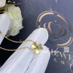 Van cleef & arpels frivole bracelet, mini model yellow gold, emerald vcarp7sc00 (3)