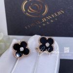 Van Cleef & Arpels Vintage Alhambra Limited Edition Earrings Vcarp2b100 (2)